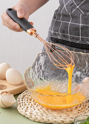 Copper Plated Set of 7 Kitchen Utensils