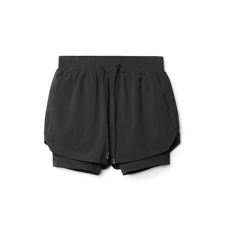 Pantalón Corto Deportivo de Doble Capa para Correr