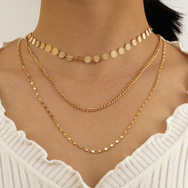 Ferrero Wafer Necklace Set