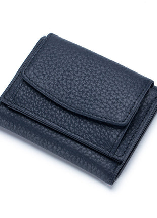 Japanese Style Leather Mini Wallet