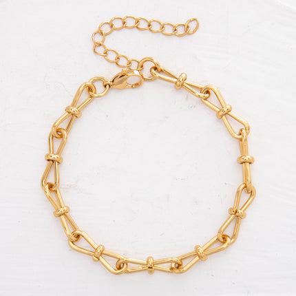 Thick Titanium Steel Bracelet