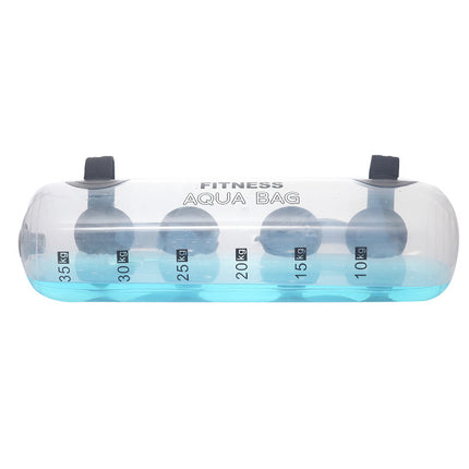 Transparent Water Dumbbell Weightlifting Equipment