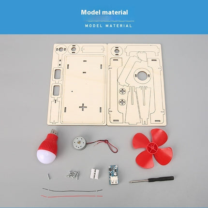 Scientific Experiment Wind Generator Manual Diy Material Package