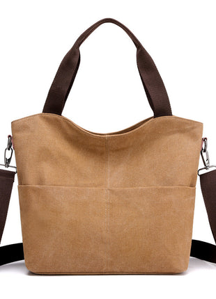 Korean Big Canvas Tote Handbags