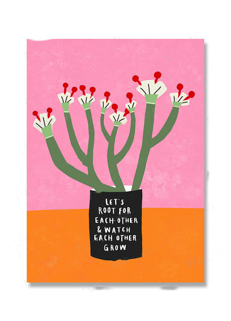 Chicas botánicas florales - 50x75 cm