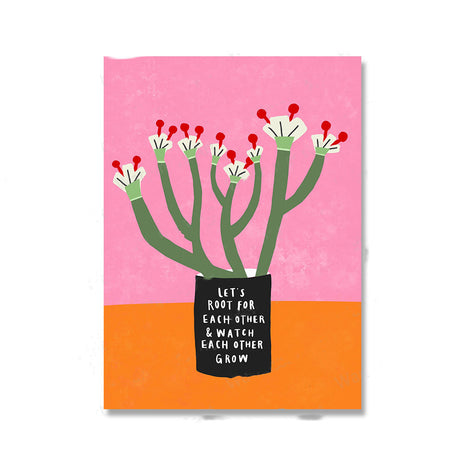 Floral Botanical Girls - 50x75 cm