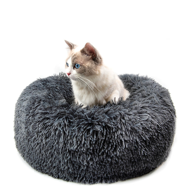 Pet Beds Round Plush Kennel Nest Mat Beds