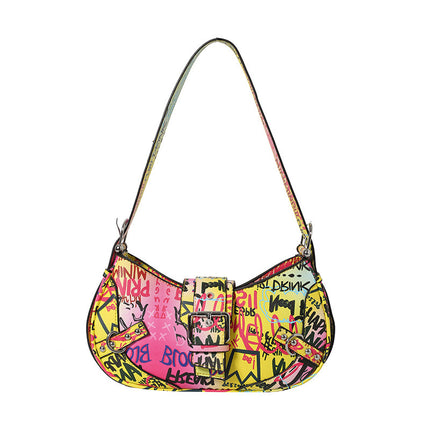 Underarm Letters Shoulder Bag