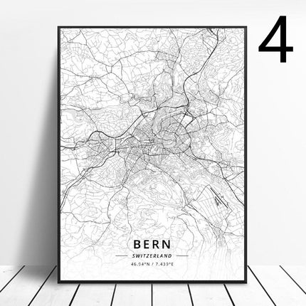 Switzerland - 60x80 cm