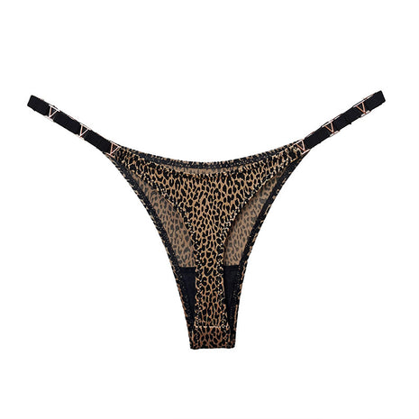 Ice Silk Hip Lift Low Waist T Thong