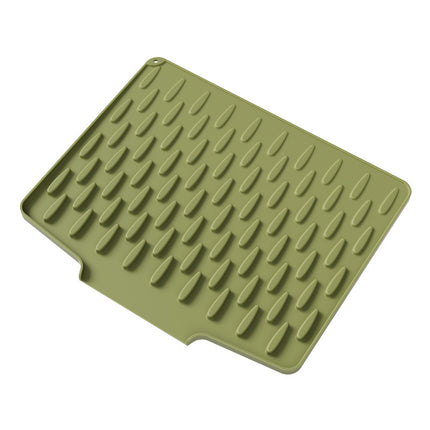 Silicone Drain Pad for Countertop – Quick Dry, Anti-Slip, and Slope Design