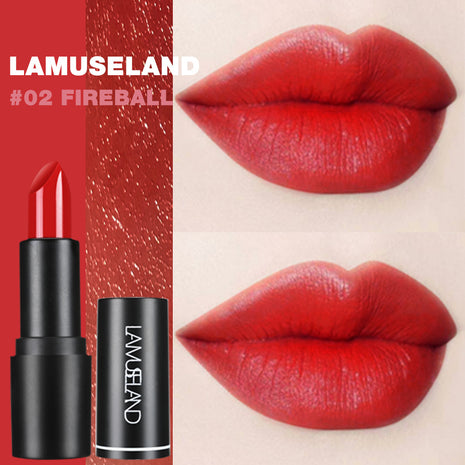 LAMUSDLAND モイスチャライジングベルベットリップスティック