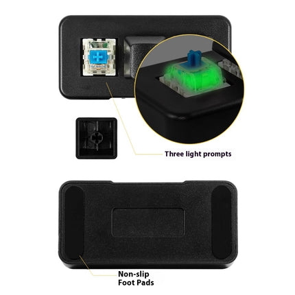 Mini PC Gaming Macro Programmable Keyboard – 3 Key USB/Wireless