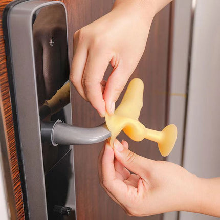 Silicone Door Handle Protective Cover – Anti-Collision, Soundproof & Safe Design