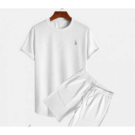 Round Neck Short Sleeve & Short Two-piece