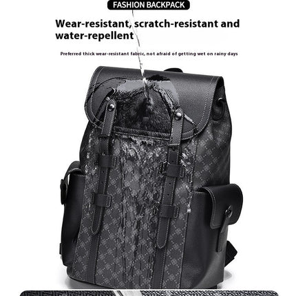 Curved Shoulder Strap New Casual Business Travel Backpack