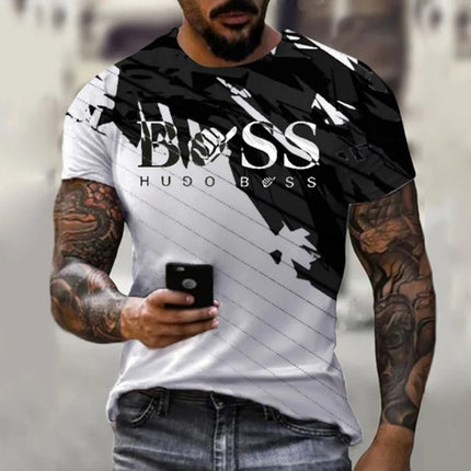Casual Printed Fashion Short Sleeve