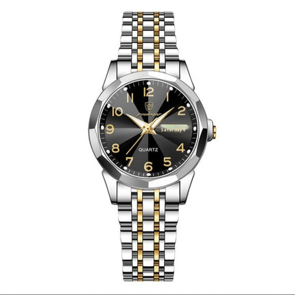 Double Calendar Waterproof Watch