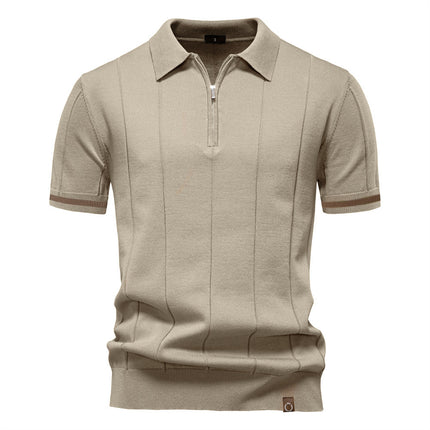 Fashion New Business Casual Short Sleeve Polo