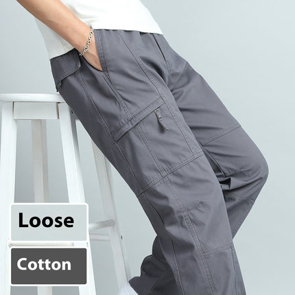 Pure Cotton Casual Pants