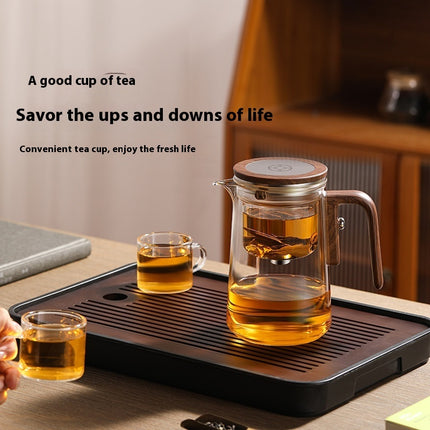 Magnetic Glass Teacup – Elegant Design, Pure Flavour