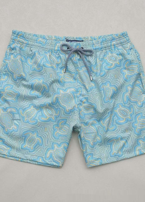 Bañador "Tortugas Relajadas Azules"
