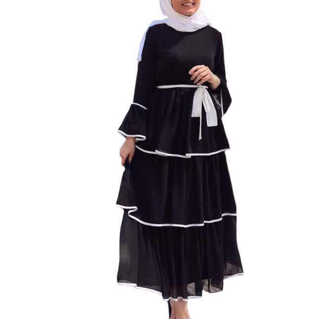 Layers Abaya with Headscarf