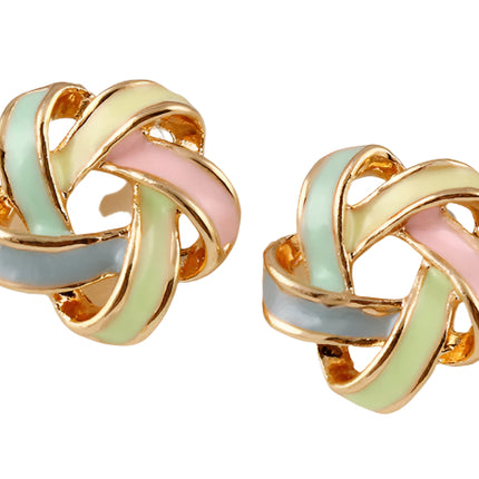 Twisted Spiral Earrings