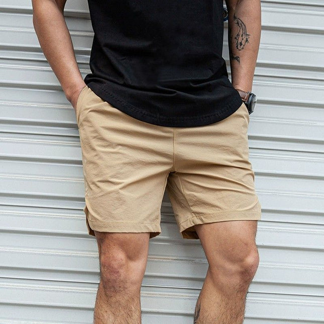 Loose Outer Wear-speed Casual Cropped Shorts