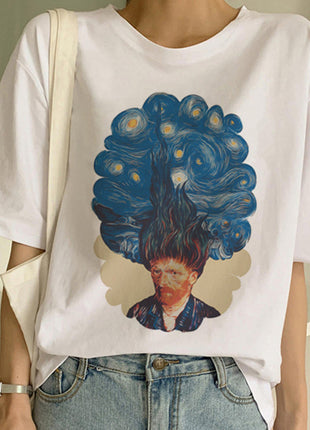 Van Gogh oil T-shirt