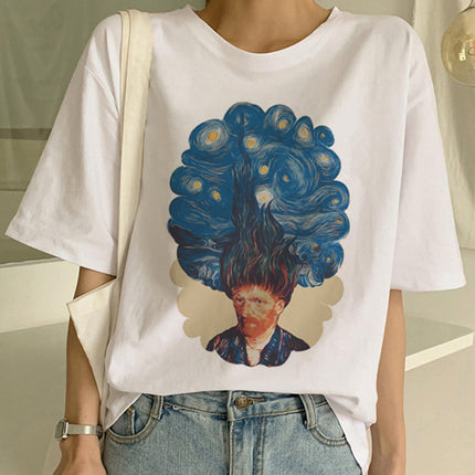 Van Gogh oil T-shirt