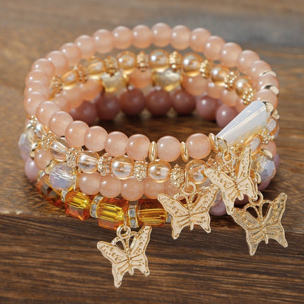 Crystal Multi-layer Beaded Bracelet