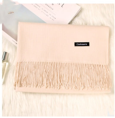 Ladies Shawl Monochrome Cashmere Variety Classic Scarf