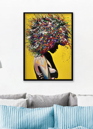 فتاة الورد - 60×90 سم