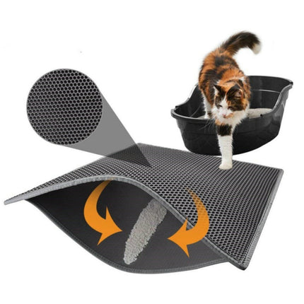 Cat Litter Mat Honeycomb Waterproof Urine Proof
