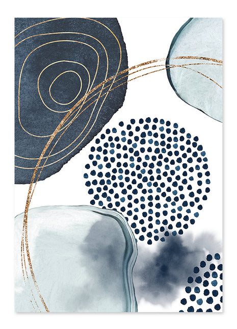 Formas abstractas - 60x90 cm