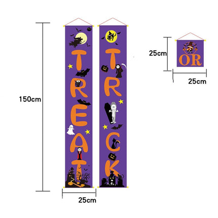 Halloween Decoration Outdoor Banner Set