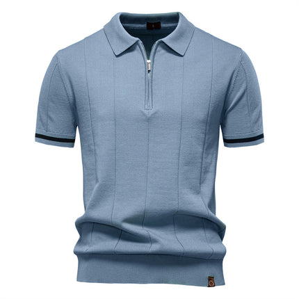 Fashion New Business Casual Short Sleeve Polo