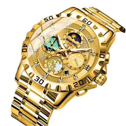 Quartz Business Waterproof Small Three-pin Watch