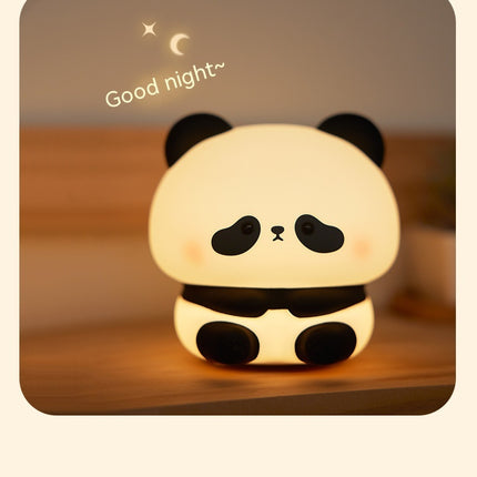 Cute Panda Silicone LED Night Light Touch