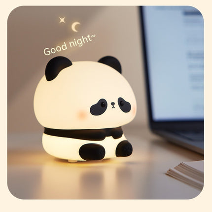 Cute Panda Silicone LED Night Light Touch
