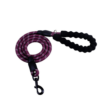 Reflective Leash Nylon Rope for Small, Medium & Large Dogs