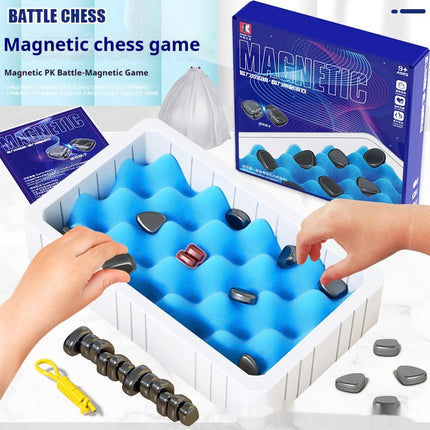 Magnetic Effect Double Board Game Logic Thinking Training Toys Leisure Magnetic Suction Battle Chess