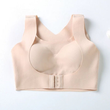 Plus Size Ice Silk Seamless Back Bra