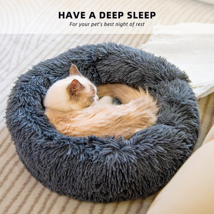Pet Beds Round Plush Kennel Nest Mat Beds
