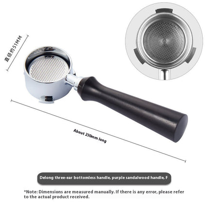 51mm Coffee Machine Modified Solid Wood Handle 43 types