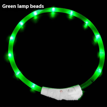Glowing LED Collar USB Charging