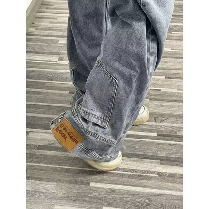 Straight Loose Wide-leg Bell-bottoms Jeans