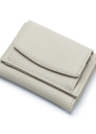 Japanese Style Leather Mini Wallet