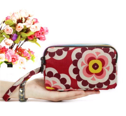 Three-Layer Portable Handbag